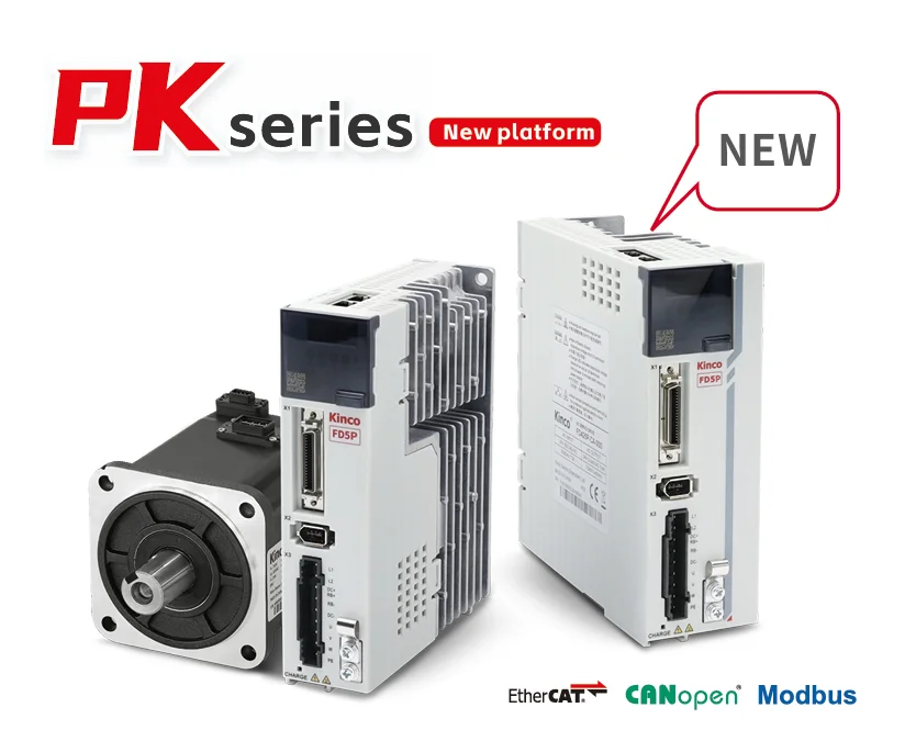 Kinco SMK Série AC Servo Motor 100W 3000rpm Multiturn Optical Absolute Encoder Motor SMK40S-0010-30YAK-5LSA