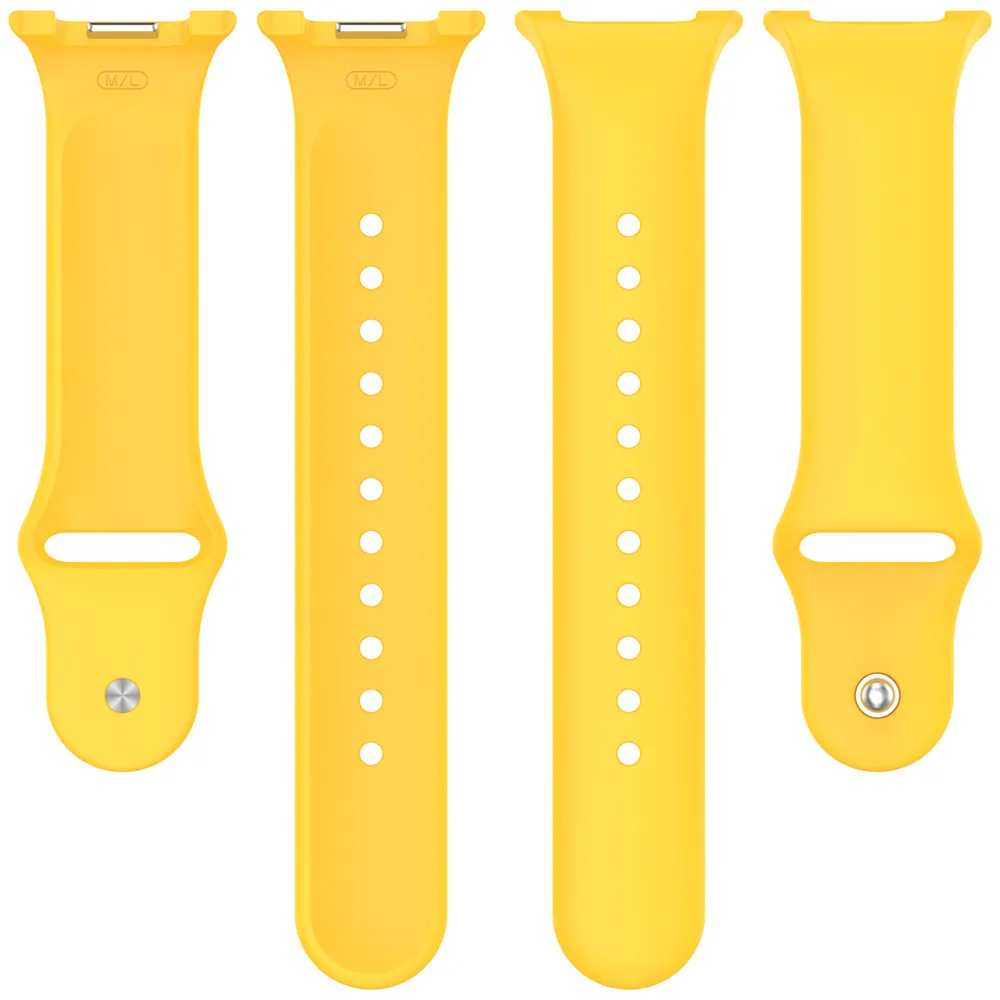 Correas de repuesto de pulsera de silicona suave para Samsung Galaxy Watch 8 44MM 40MM Watch8 correa deportiva clásica para reloj inteligente