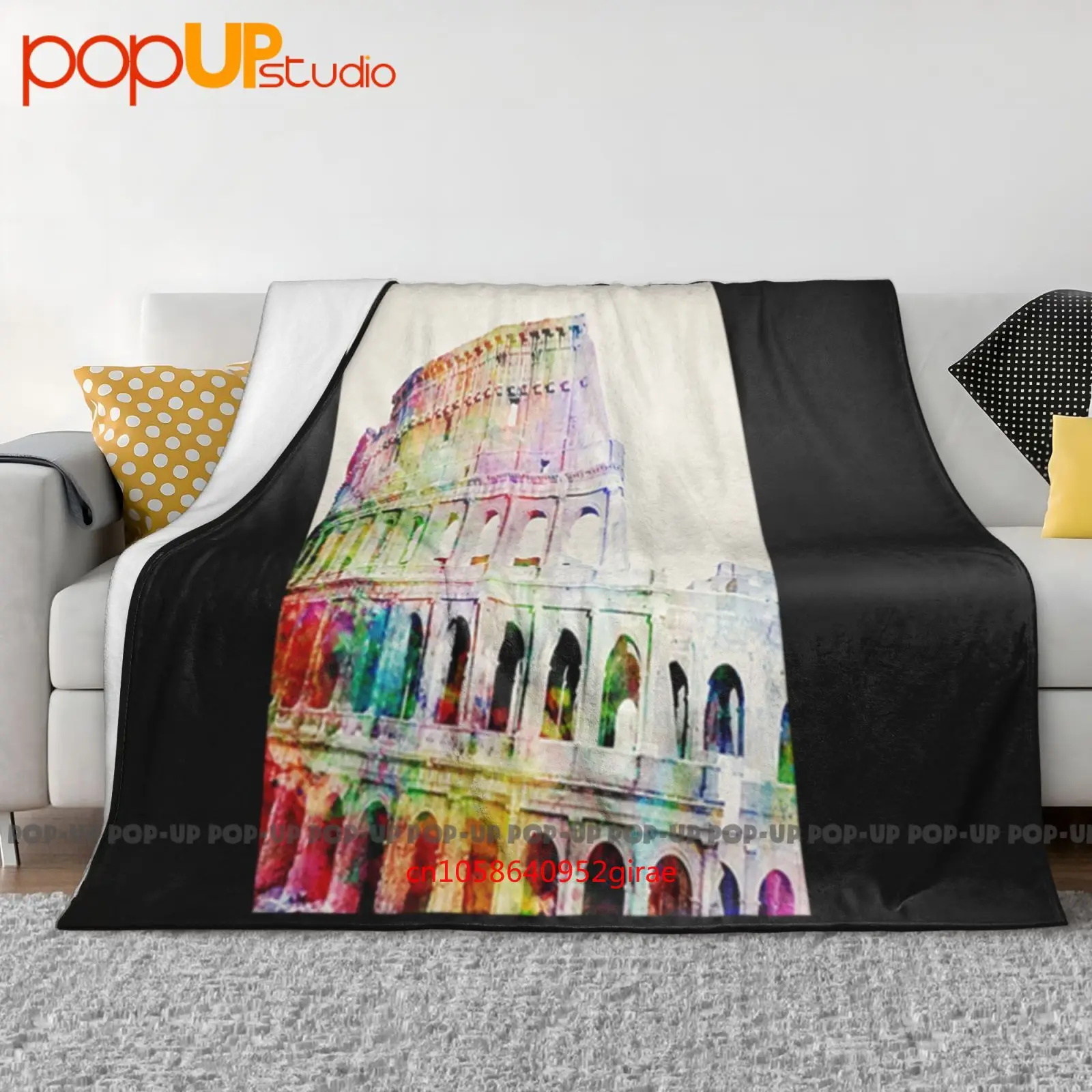 The Colosseum Coliseum Rome Italy Amphitheater Ultra-Soft Blanket Quilt Winter Sofa Cover Bed Covers