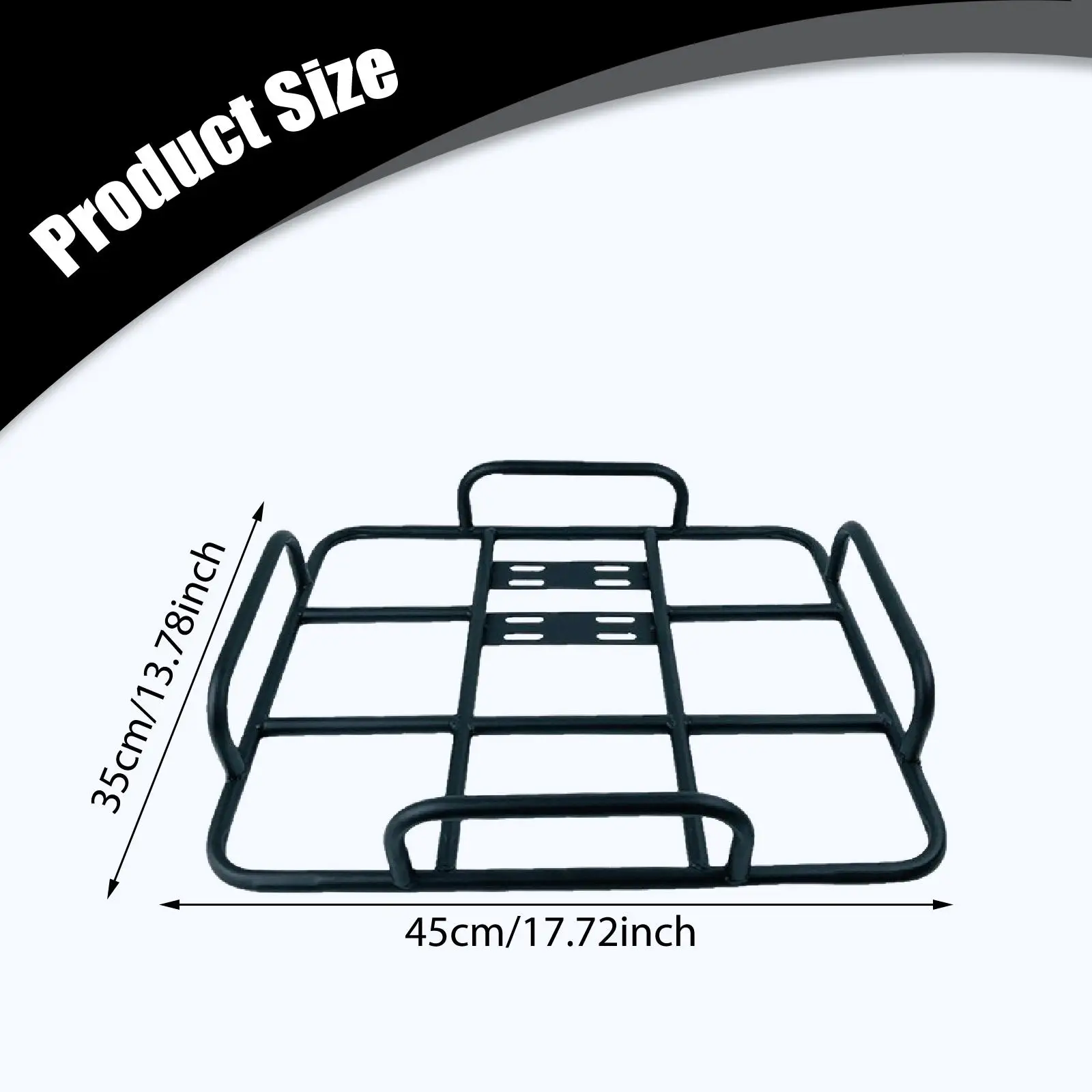 

Универсальный задний велосипедный багажник из прочной стали, держатель для грузовых сумок, для поездок на работу и велопутешествий