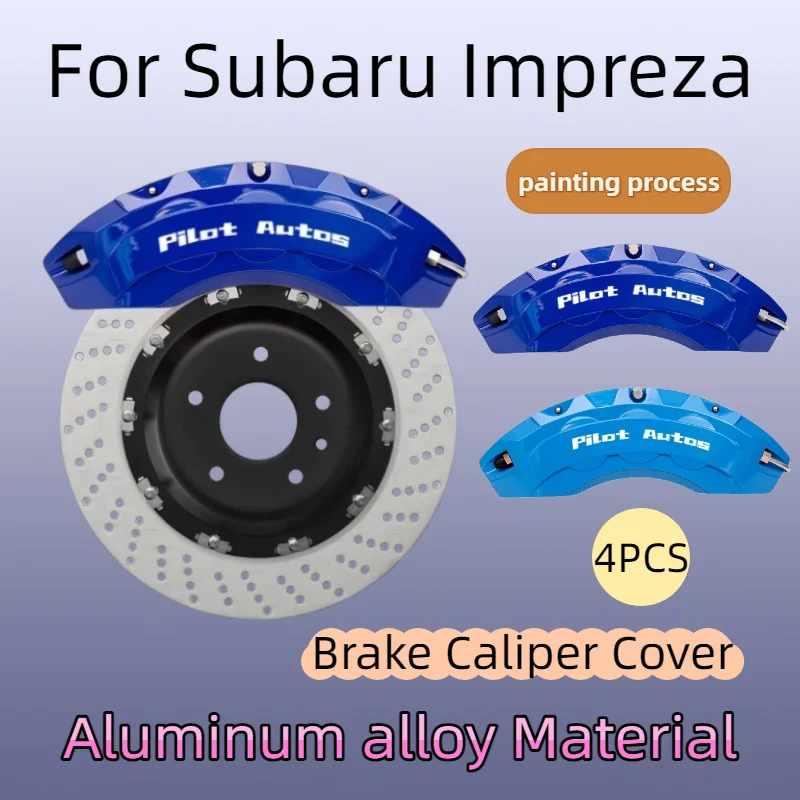 For Subaru Impreza Car Brake Caliper Cover Aluminum Alloy For Subaru Impreza Sport RS Base 2.0i-S e-BOXER Base Premium Limited