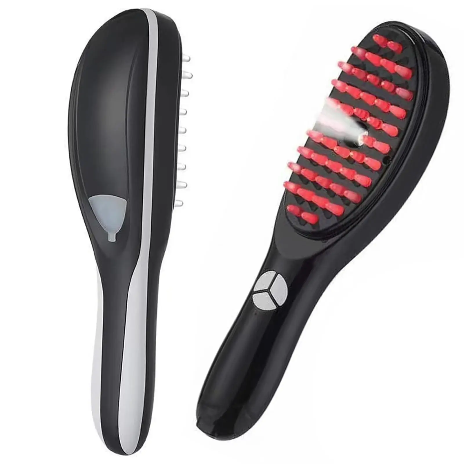 Electric Spray Massage Comb Hair Growth Vibration Head Massager Brush LED Anti Hair Loss Scalp Liquid Medicine Atomizing Comb