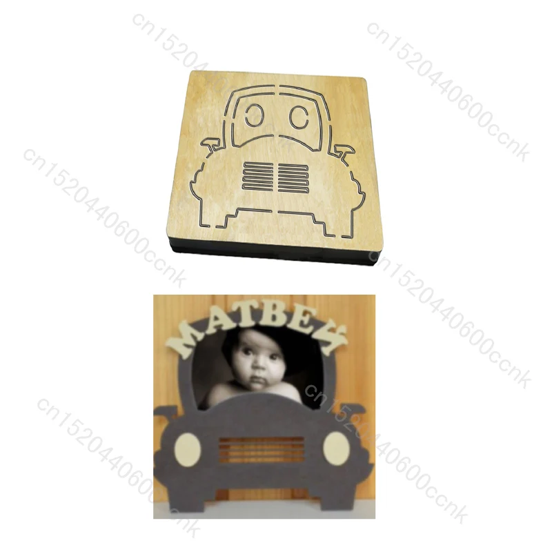 

Автомобильная фоторамка Деревянные штампы для скрапбукинга, несколько размеров v5987, новые