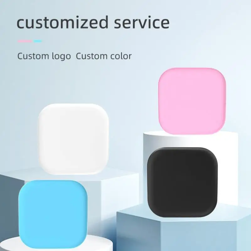 Invisible Retainer Box Mirror Storage Case Square Mouth Guard Aligner Braces Container Oral Hygiene Supplies