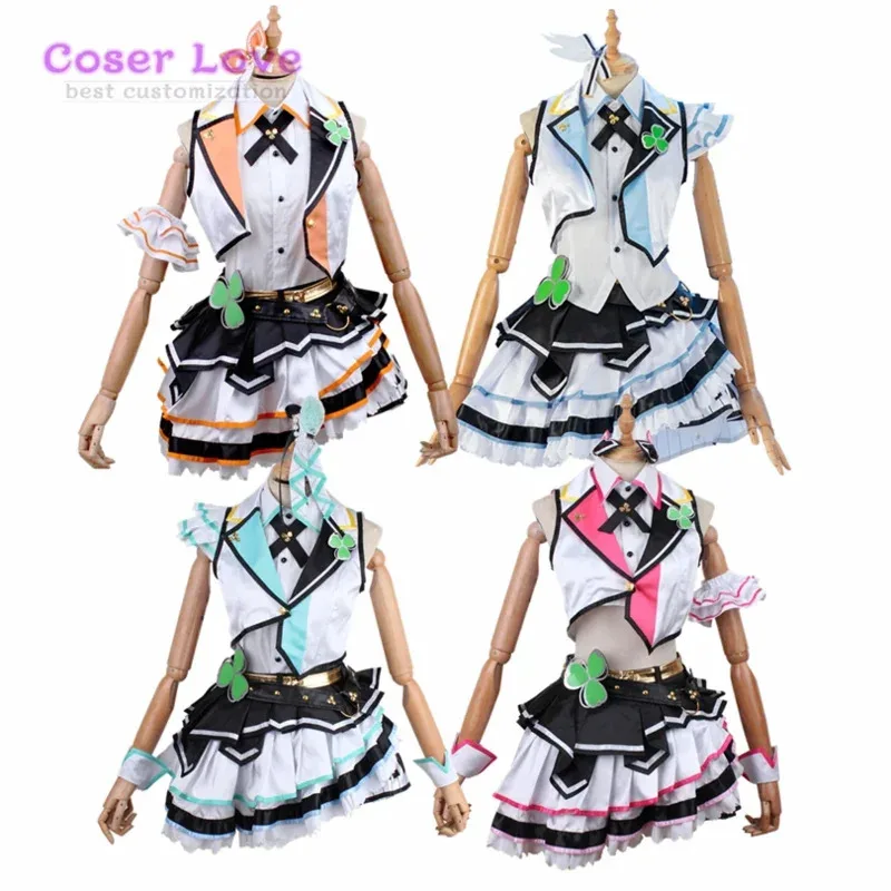 Project Sekai Colorful Stage MORE MORE JUMP Kiritani Haruka Hanasato Minori Momoi Airi Hinomori Shizuku Косплей Костюм Наряд