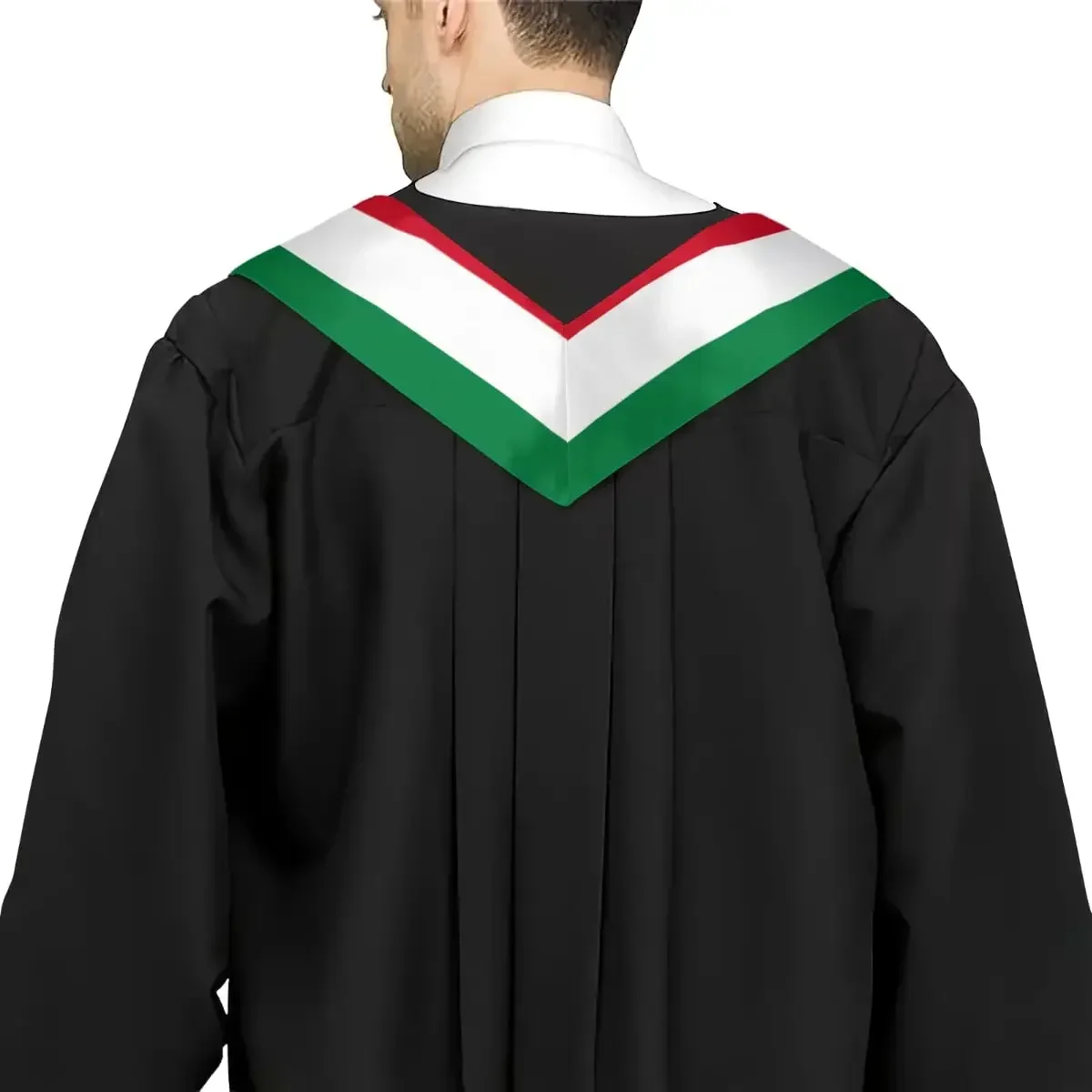 Emblem of Kuwait Graduation Stole Shawl Sash Honor For Study Aboard International Students