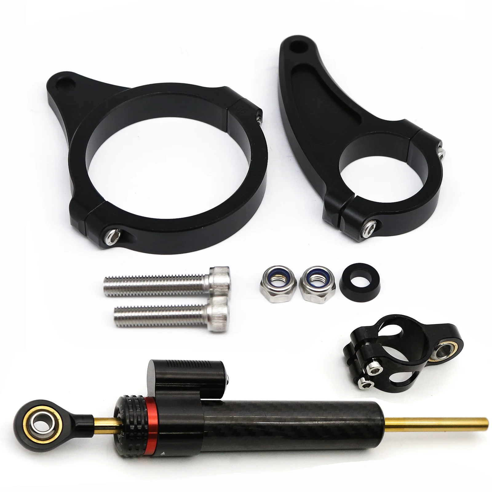 Amazon hot sale lowe price hight quality Wolf King GT Scooter bracket mount steering damper kits