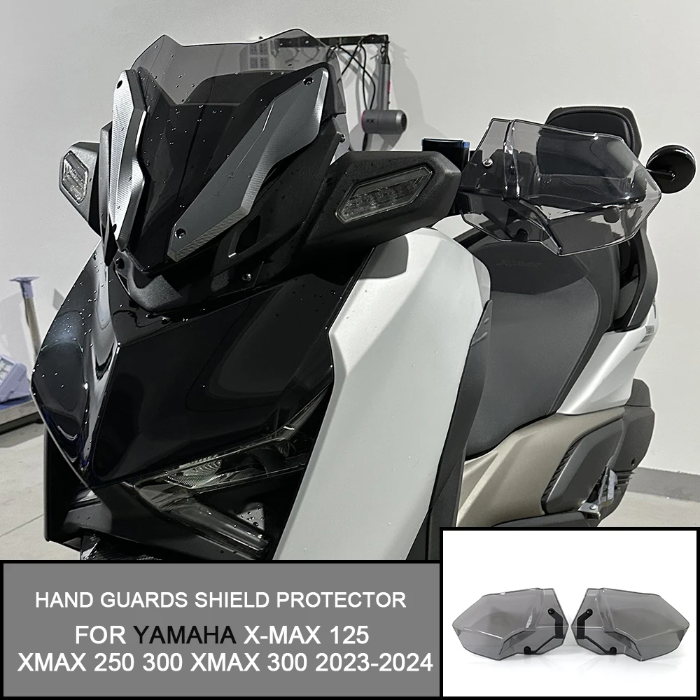 

FOR YAMAHA XMAX 125 XMAX 250 XMAX 300 XMAX 300 TECH MAX 2023-2024 Handguards Shield Hand Guard Protector Windshield XMAX 300