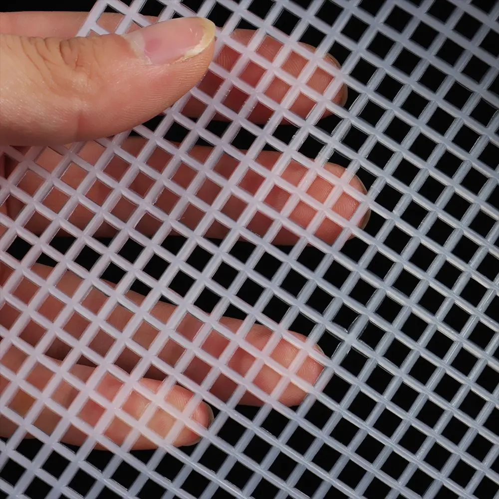 DIY Handcraft Craft Supplies Plastic Mesh Cloth Thread Hook Hook Bags Bag Rug
