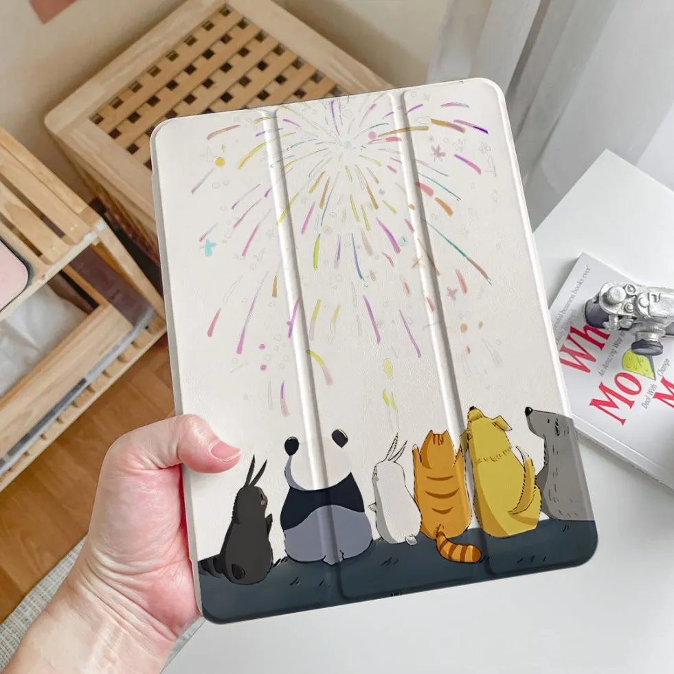 

Printed Clear Acrylic For iPad Air 11 2025 case A16 11th Pro11 M4 M2 iPad pro12.9 for ipad Air5/4 10.9 10th Tablet Protection