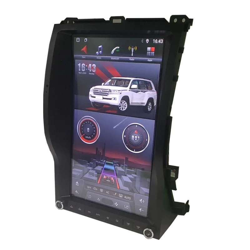 Touch Screen For Toyota Prado 2002-2009 Overbearing Lexus GX470 Android Navigation All-in-one Machine 13.6Inch Version 4+ 64G