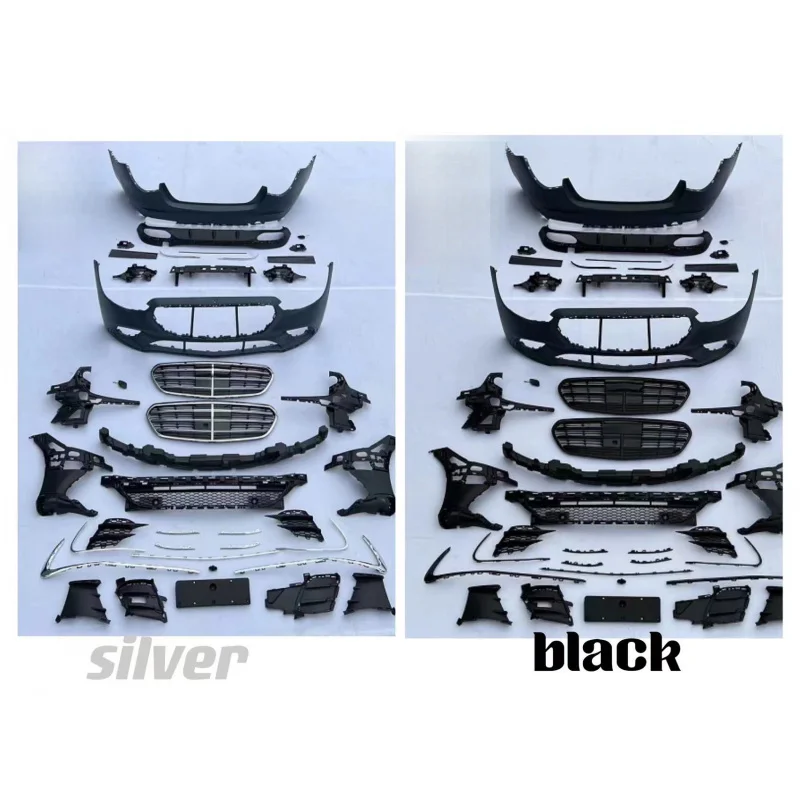 Suitable for 2021-2022 Mercedes S Class S450 4MATIC AMG W223 New Exterior Aftermarket Body Kit Front Rear Bumper