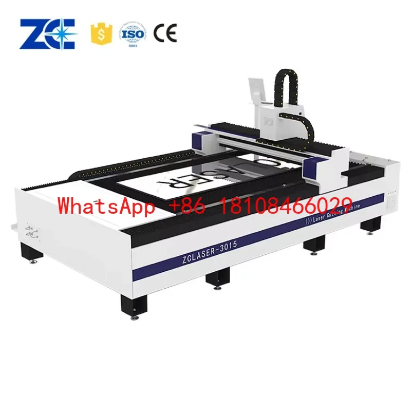 Oem Cnc 1kw 1.5kw 2kw 3kw Aluminum Stainless Steel Fiber Laser Cutting Machines Metal Laser Cutter