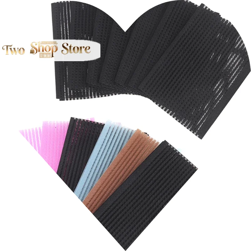 12pcs Hair Pad Hair Sticker Clip Bang Fixed Seamless Magic Paste Posts Fringe