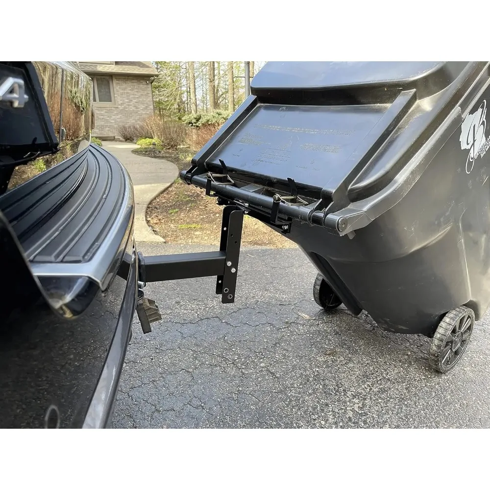 

Amercian Made Premium Single Can Receiver Garbage Hauling Hitch