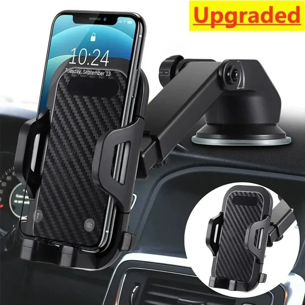 Car Phone Holder 360° Windshield Mobile Cell Support Smartphone Universal Mount Stand For iPhone 12 11 7 8 Samsung Huawei