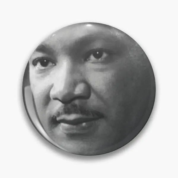 Martin Luther King  Soft Button Pin Clothes Creative Badge Cartoon Brooch Cute Decor Fashion Gift Jewelry Women Funny Lapel Pin