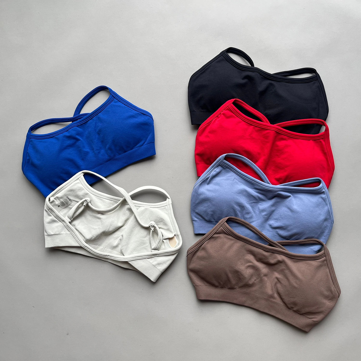

Keep Sports Bra Seamless Yoga Top Women Fitness Article Gym Active Wear Back Cross Workout Push-up Fitness Running Underwear