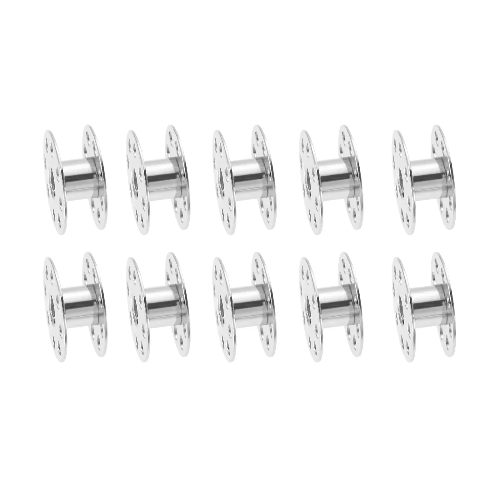 10pcs 270010 Metal Industrial Lockstich 1-Needle Sewing Machine Bobbins for JUKI DDL-5550 BROTHER SINGER CONSEW JACK ZOJE Siruba