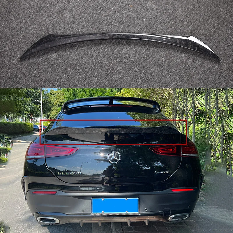

High quality carbon fiber rear spoiler wings for Mercedes-Benz CLE coupe cars