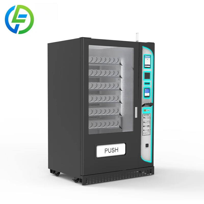 

LE220G Smart Snack & Bottle Drink Vending Machine with intelligent cloud service