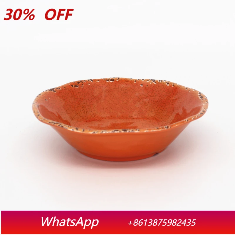 

LMM Lace Dish Set Plate Beef Bowl Round Plate Bowl Combination Household