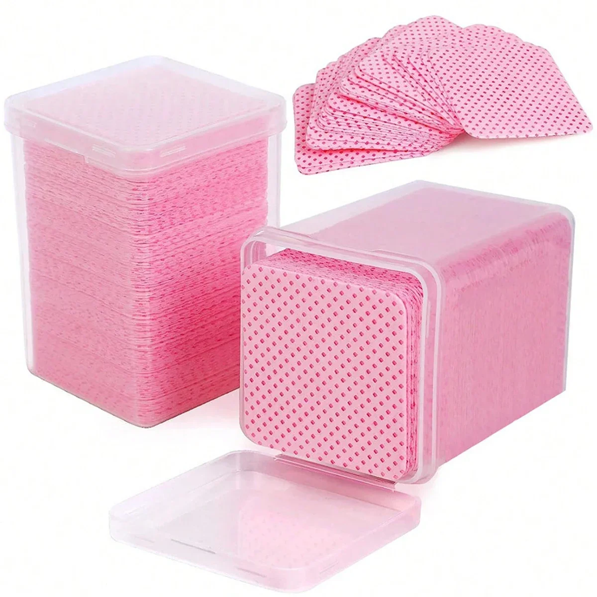 Fusselfreie Wattepads, Nagellackentferner, Tücher, Reinigungswerkzeug, Nagelkunst-Reinigungstücher, Tipps, UV-Gel-Nagellackentfernungspad, Papiertücher – Detail 2