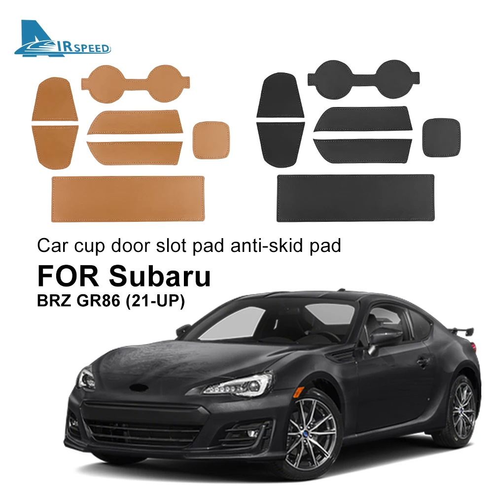 

Автомобильные Нескользящие подставки для дверей для Subaru BRZ, Toyota GR86, 2021-2023. автомобильные пыленепроницаемые резиновые прорезы MatsTrim аксессуары