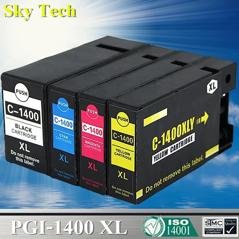 Sky PGI1400XL PGI-1400XL PGI1400 Compatible Ink Cartridge For Canon MAXIFY MB2040 MB2140 MB2340 MB2740 etc Printer