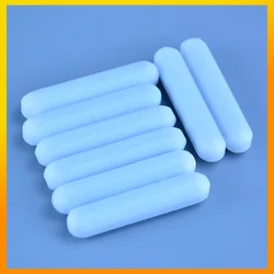 laboratory Magnetic PTFE Magnetic Stirrer Mixer Stir Bars White Color Without Pivot Ring