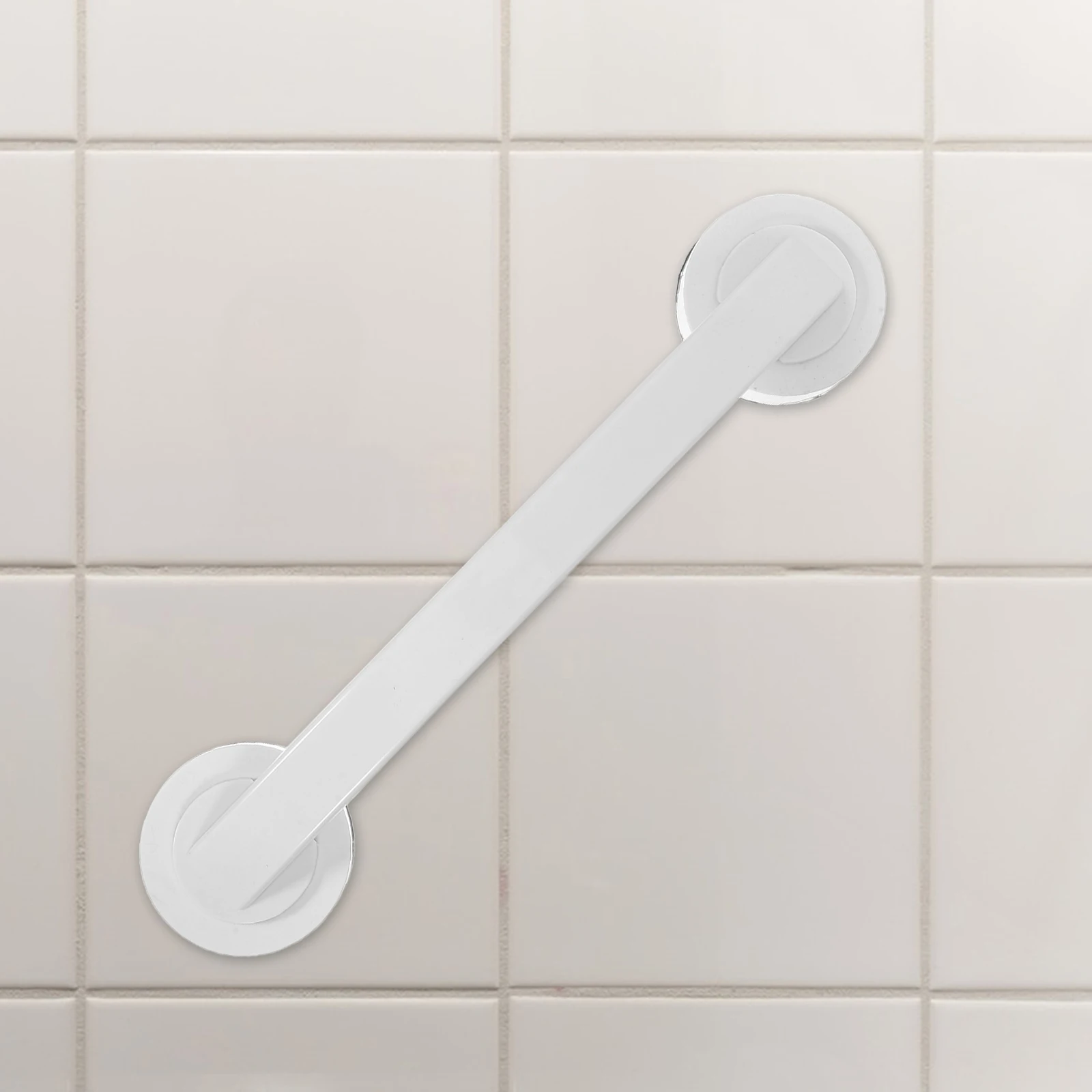 

Adjustable Suction Toilet Safety Grab Bar Durable Bathroom Handrail Abs Wall Mounted Support Bar For Elderly Kids White Large