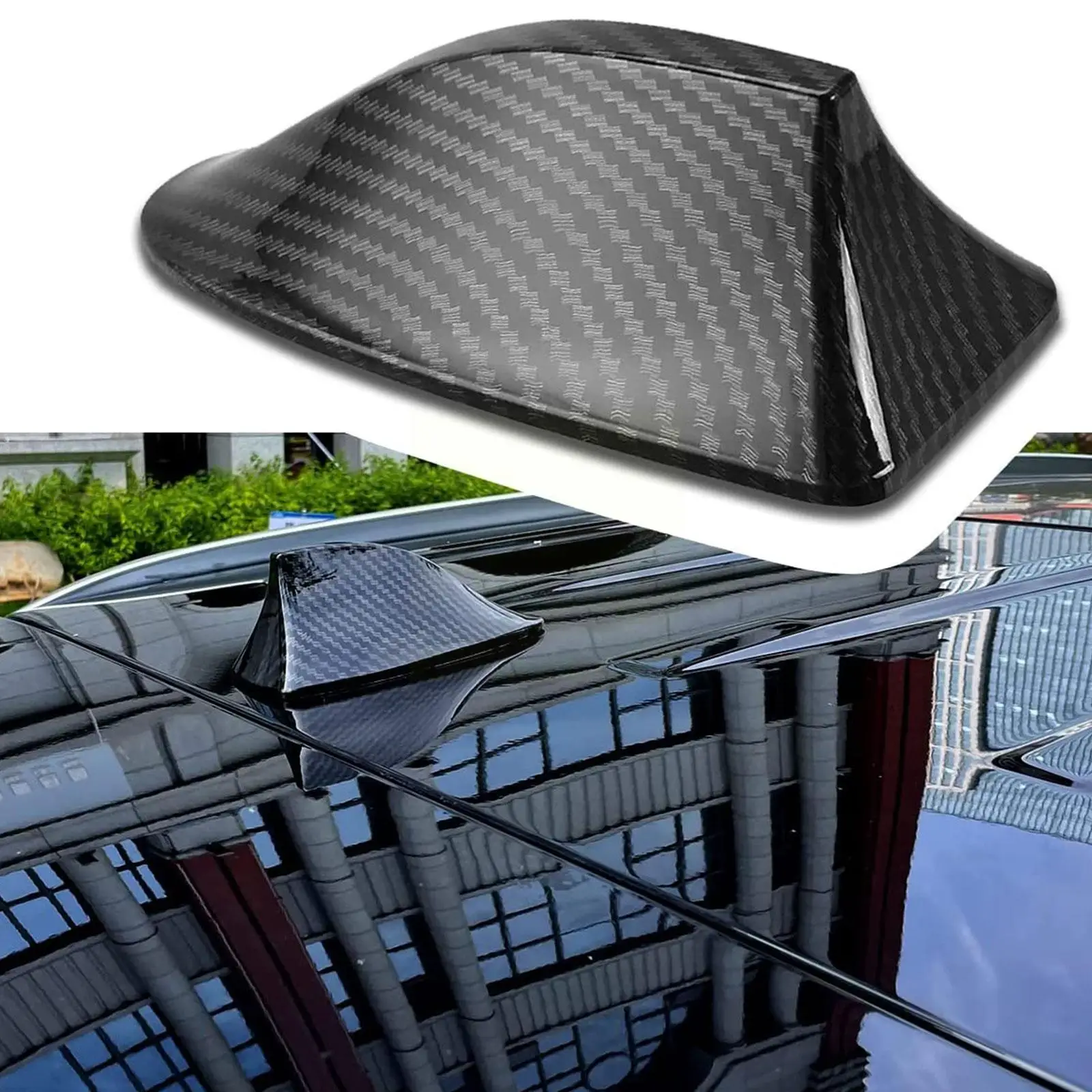 Carbon Fiber Car Shark Fin Antenna For Seat Leon Mk3 5F Ibiza 6j 6l 1P 1M Ateca Arona Cupra Formrentor