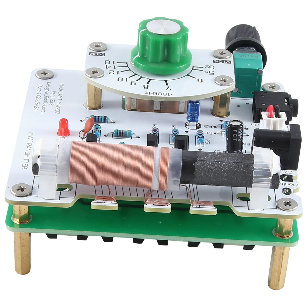 AMT-MW207 525-1605KHz MW émetteur à onde moyenne AM Radio émetteur DIY Circuit imprimé