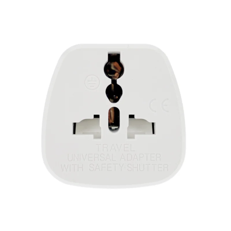 EU German Conversion Plug Germany Indonesia Travel Adapter Type F Universal US UK AU Socket to KR France Germany 4.8mm Converter