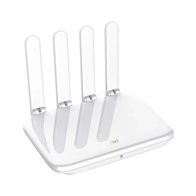 Zbtlink 4G LTE Tarjeta SIM Router Wi Fi con antena 5dbi Inalámbrica 300Mbps 4G Módem 2 LAN 2.4Ghz Wi-Fi