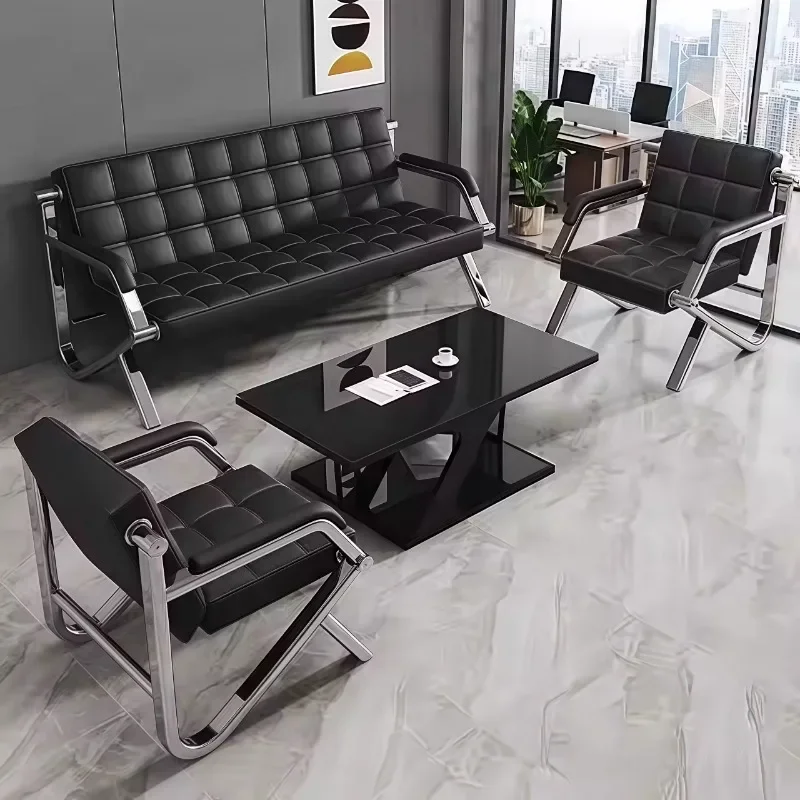 

Office Sofa Mid Century Chesterfield Tufted Couch Leather Luxury Living Room Modern Velvet Sectional Seat Cushion Button Tufted