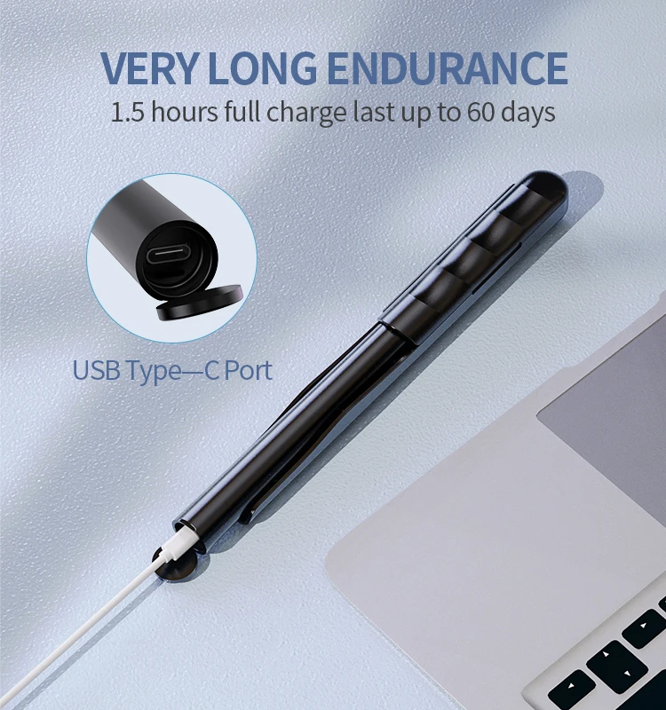 Electric Toothbrush Ultra Thin Intelligent Sonic Electric Toothbrush 3 Operating Modes Type-C Charging Interface Whitening Teeth