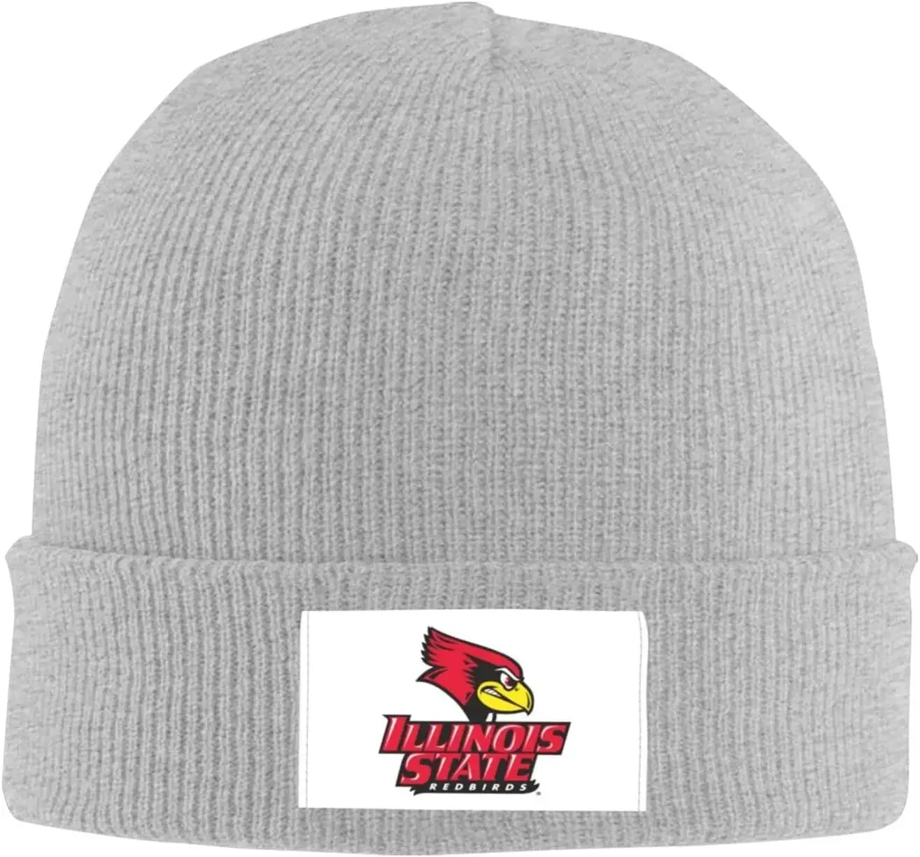 Illinois State  Logo Unisex Adult Knit  Hat Cap for Men Women Warm Snug  