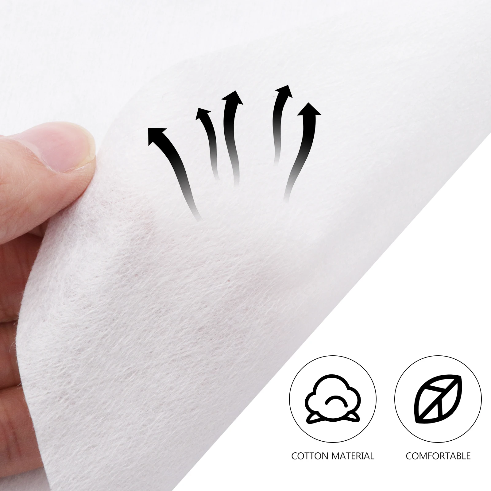 

100pcs Massage Pad Face Hole Mat Salon Pillow Cover Disposable Non Woven Foldable Hygienic Soft Breathable