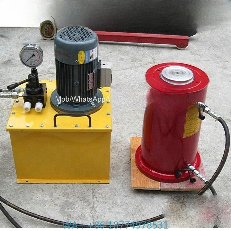 Push Pull Bottle Jack for Lifting Tools Available for Sale50 Ton Single & Double Acting Bridge Hydraulic Jack Air Pump