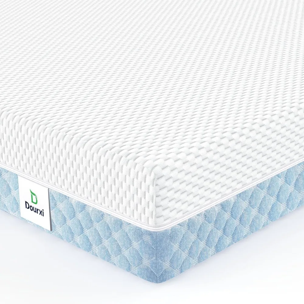 

Mini Crib Mattress, 38x24X4 Inch Dual Sided Comfort Gel Memory Foam Mattress, Breathable Premium Baby Mattress for Mini and Port