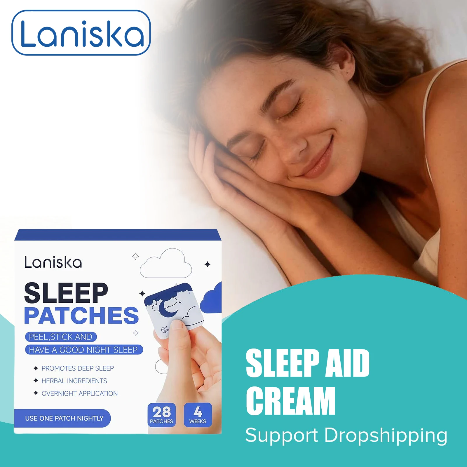 Adult Sleep Soothing Sticker Insomnia Treatment Improve Sleep Quality Relieve Anxiety Neurasthenia Decompression Sleep Aid Patch