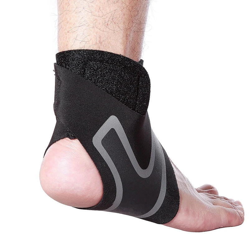 Sport Ankle Support Elastic Ankle Brace Guard Compression Stabilizer Tendon Pain Relief Strap for Men Women Fitness Accessories