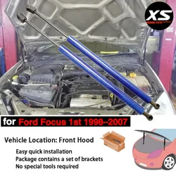 Bonnet Damper for Ford Focus MK1 1998-2007 Front Hood Modify Gas Struts Lift Supports Shock Absorber Cylinder Prop Rods Pillars