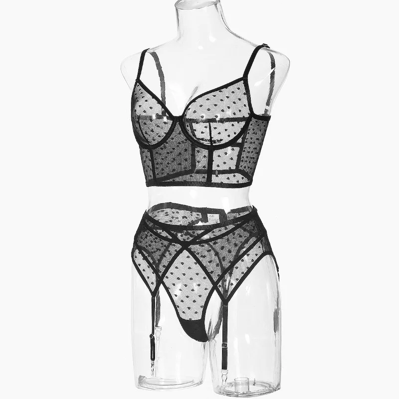 CHUANGERM Lace ultrasottile See-Through tentation BodyShaping intimo Sexy Lingerie donna Push Up guanti Leggings Erotic Onlyfan