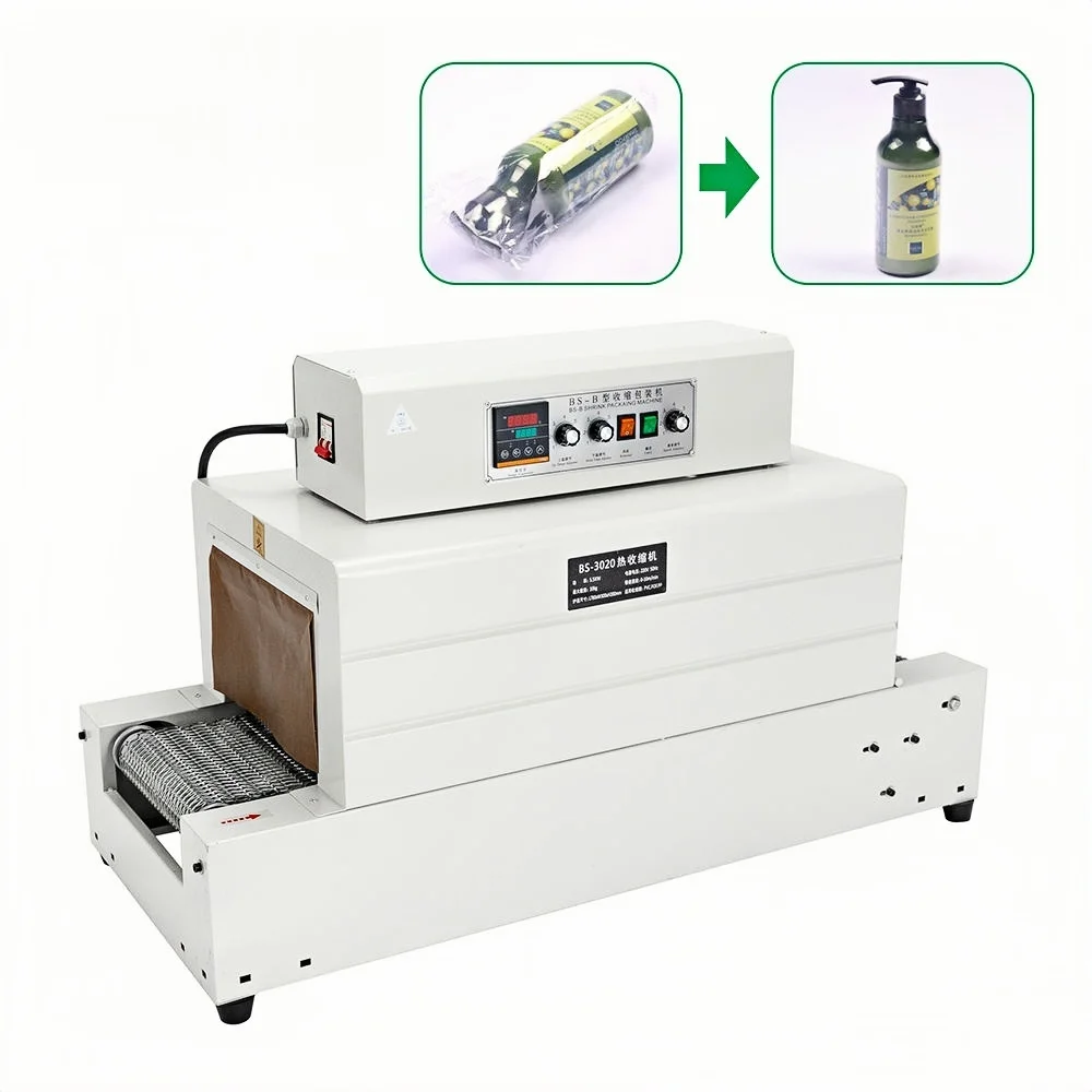 

Машина для термоусадочной упаковки Mesh 3020 для промышленного использования, подходит для пленок POF, PVC, PP, для упаковки химикатов, напитков, текстиля