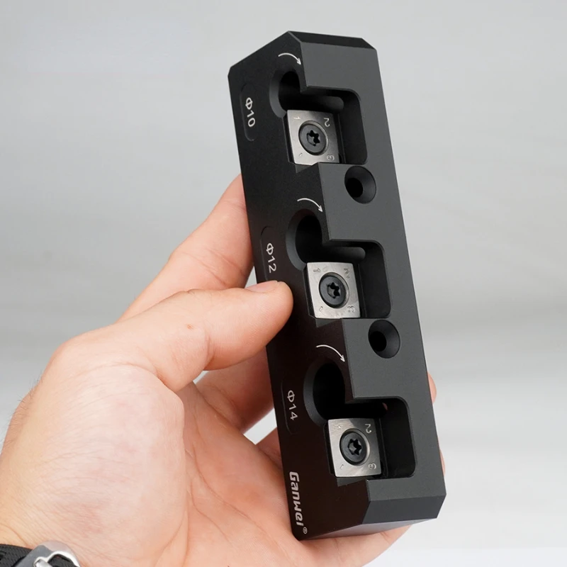 NEW Electric Drill Milling Dowel Round Rod Auxiliary Tool Dowel Maker 10mm, 12mm, 14mm with Carbide Blade Woodworking Tool