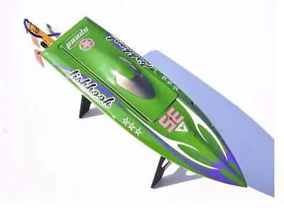 

High Speed H625 Fiber Glass Green Electric Race PNP RC Boat W/ Motor Servo ESC W/O Battery Toucan Toys for Gifts TH02645-SMT8