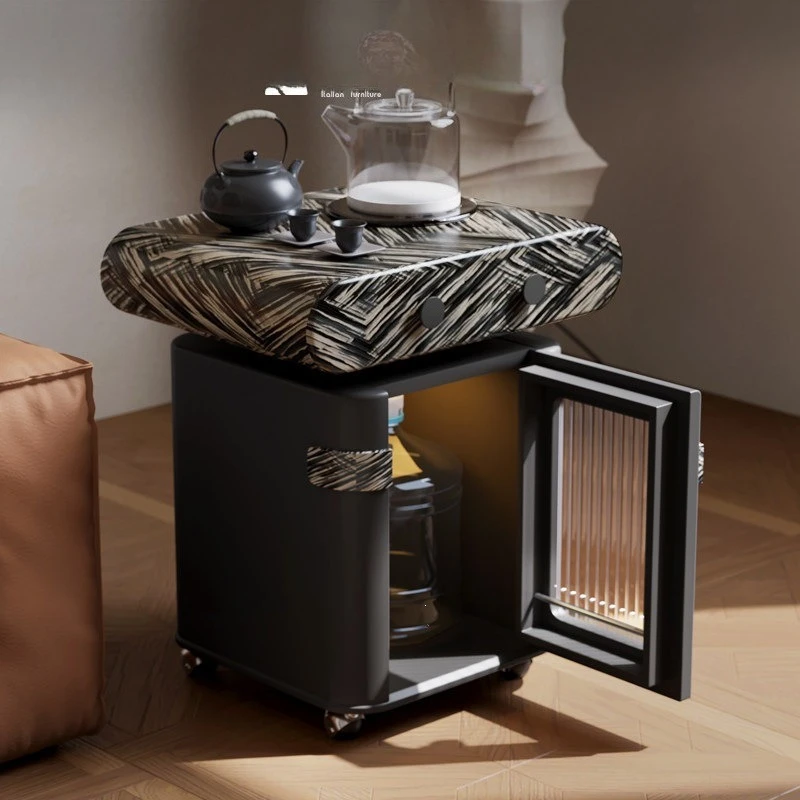 Creative sofa side small coffee table modern simple side cabinet living room storage cabinet