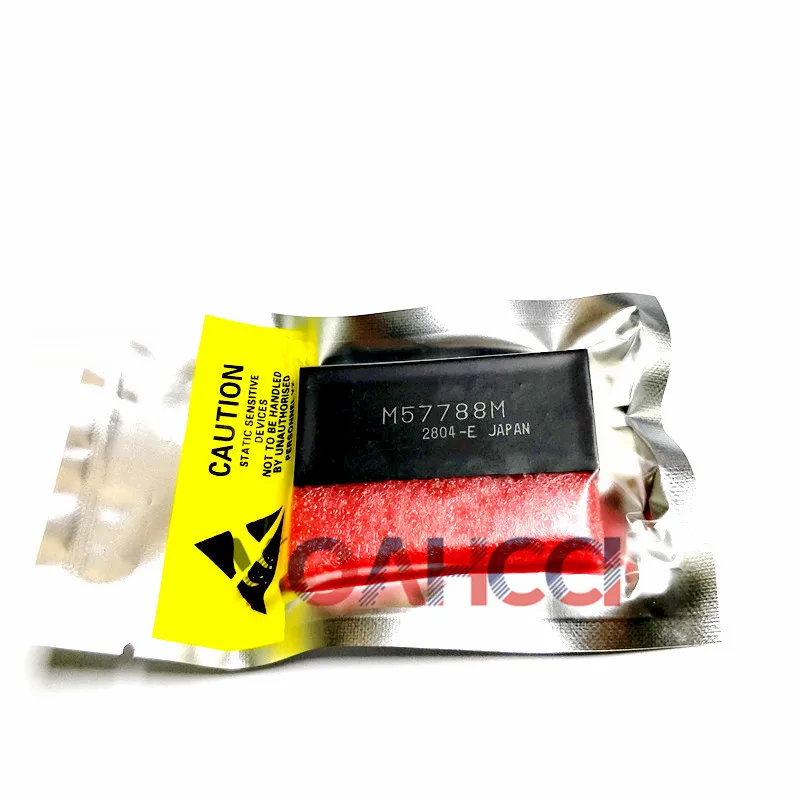 M57788M (1 ชิ้น) จัดส่งฟรี M 57788M / 430-450MHz, 12.5V, 45W , FM วิทยุมือถือโมดูล RF เดิมในสต็อก